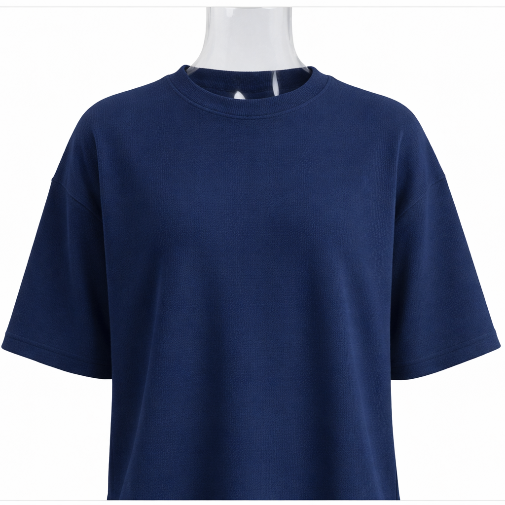 Navy Blue Oversized T-Shirt