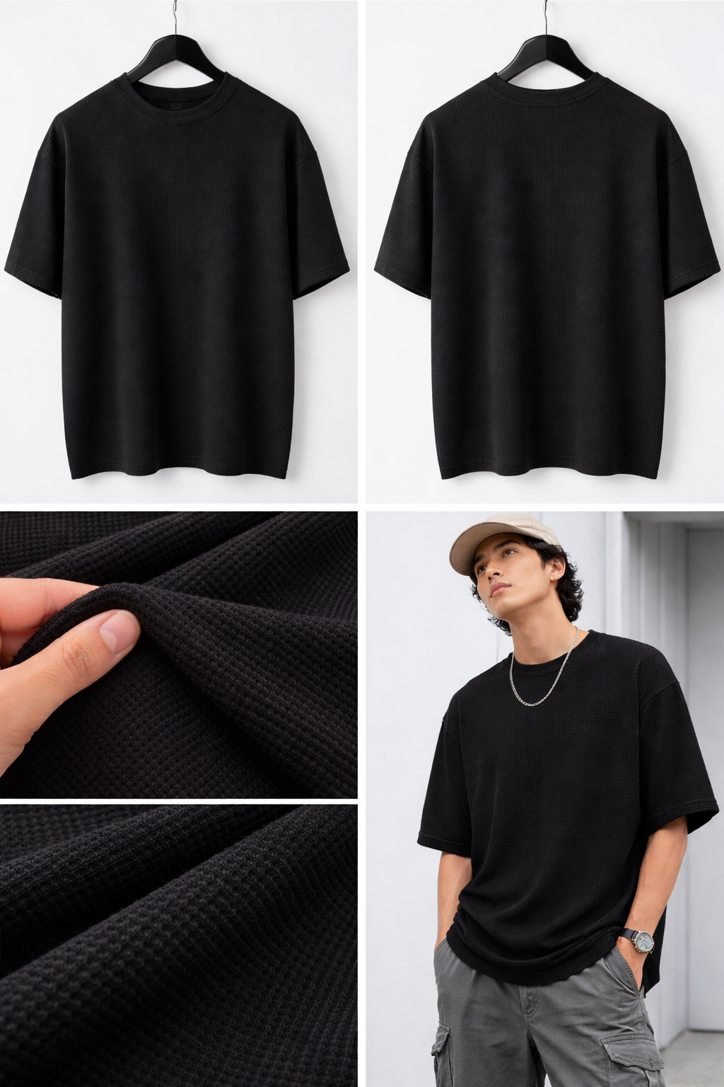 Black Oversized T-Shirt