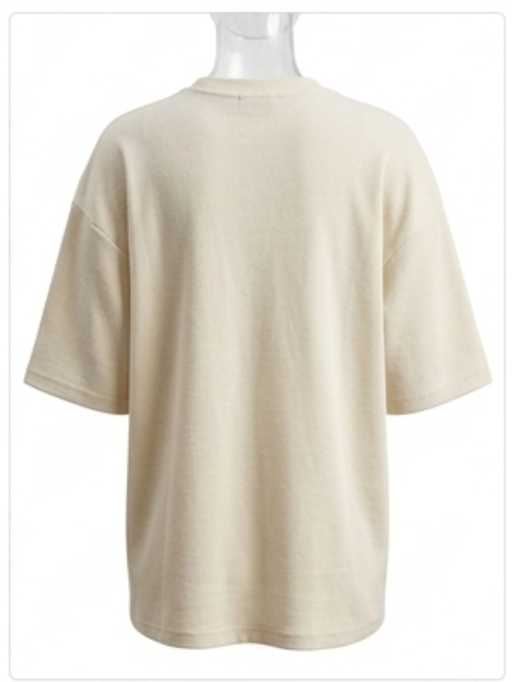 Cream Oversized T-Shirt