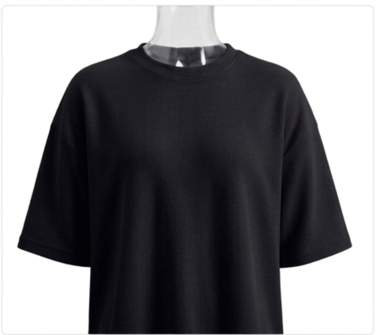 Black Oversized T-Shirt