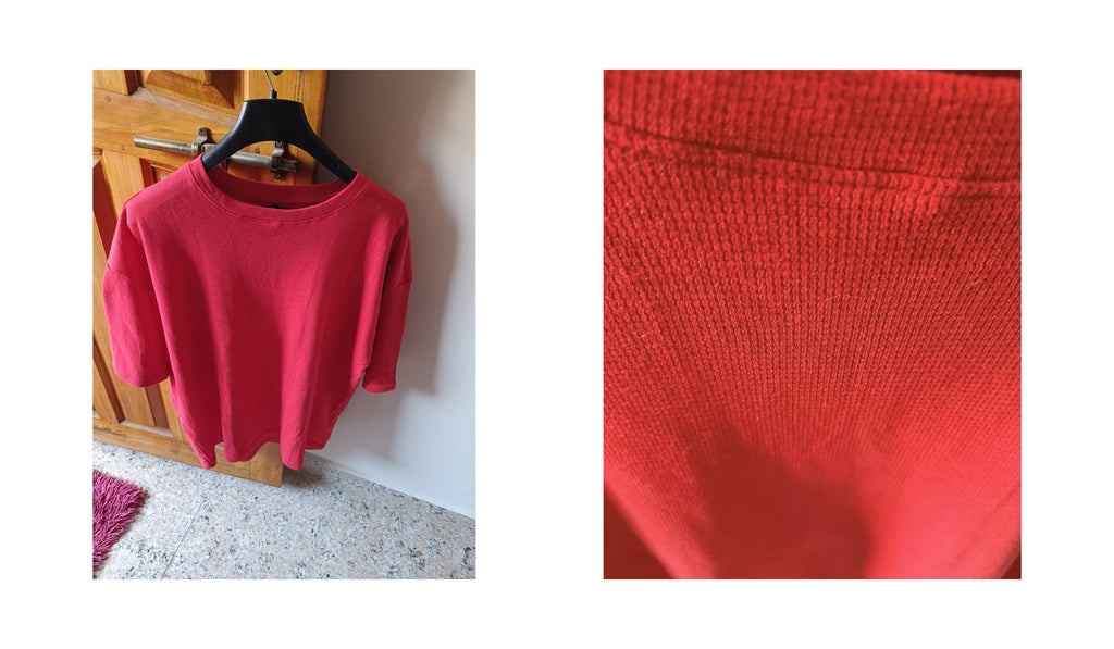 Red Oversized T-Shirt