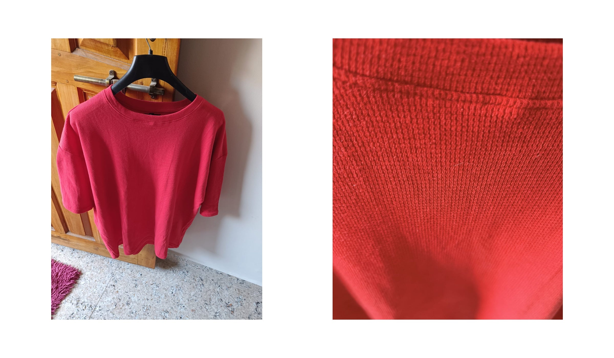 Red Oversized T-Shirt