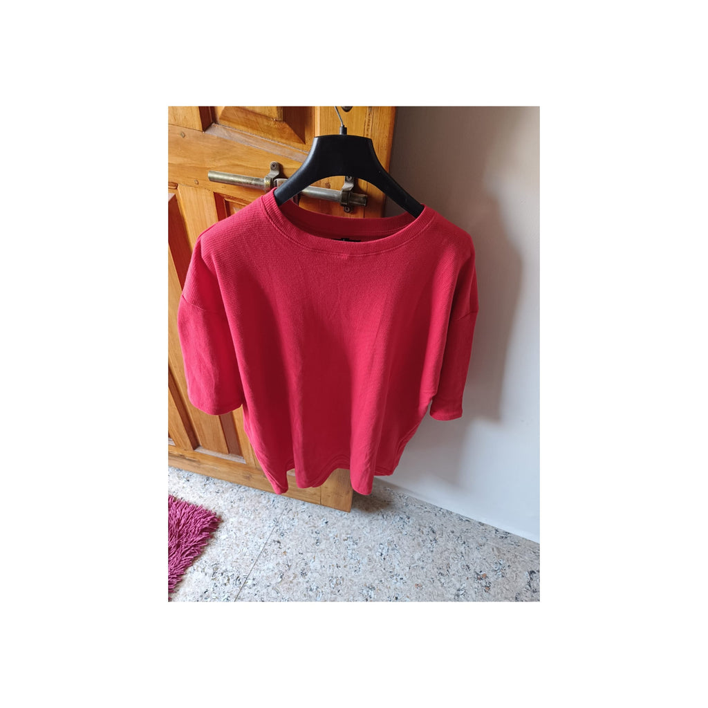 Red Oversized T-Shirt
